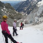 Ecole glace - Glacier Blanc - Fin de la visite