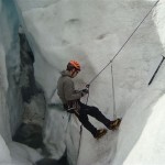 Ecole de glace - Glacier Blanc - Autosauvetage crevasse