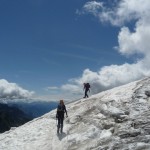 Roche Paillon - En descendant le Glacier Blanc