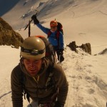 Mont Blanc par les Trois Monts - La fin du passage du Maudit