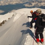Mont Blanc par les Trois Monts - Sur l'arête des Bosses