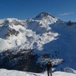 Arpelin - Ski - Sur fond de Rochebrune
