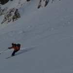 Ski - Combeynot - Rémy à l'oeuvre