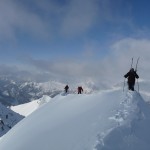 Ski de randonnée - Côte Belle - La belle arête neigeuse
