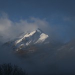 Vallon du Fontenil - Les montagnes sortent de la brume