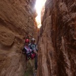 Traversée Jebel Rum - Canyon étroit comme promis
