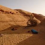 Traversée Jebel Rum - Le bivouac