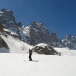 Ski Glacier noir - Elle est pas belle la vie