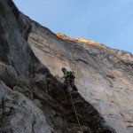 Eiger - Dans la fissure difficile