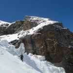 Piz Bernina - Le labyrinthe à la descente