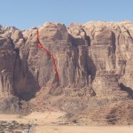 Wadi Rum - Inshallah factor - La ligne évidente