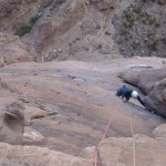 Wadi Rum - Aquarius - Le final, on rejoint la fissure de Mano Negra