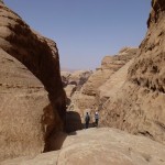 Descente Khazali canyon - Le haut du canyon