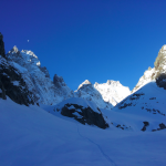 Couloir Pic sans nom - Le Glacier noir Patagoniesque