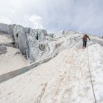 Découvert du Glacier Blanc