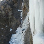 Initiation cascade de glace - Chambran - La cordée derrière nous