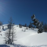 Ski hors piste Montgenèvre - Ptit coup de peau pour chopper la pow