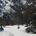 Ski hors piste Montgenèvre - Y a très bon