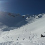 Ski hors piste Montgenèvre - Y en a un qu'a eu du pot