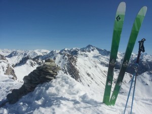 Ski Béal Traversier - Sommet des Esparges Fines