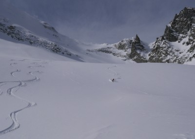 La dure vie du guide sur le Haut Glacier d'Arolla