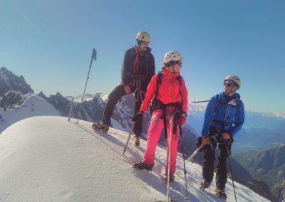 Stage initiation alpinisme - Au sommet duPic d'Arsine