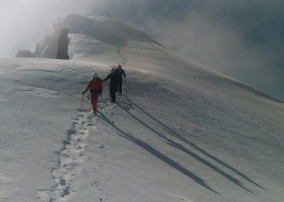 Stage initiation alpinisme - Descente du Pic d'Arsine
