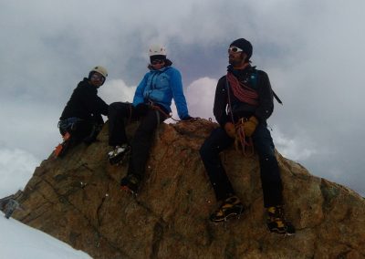 Stage initiation alpinisme - Perché sur notre caillou