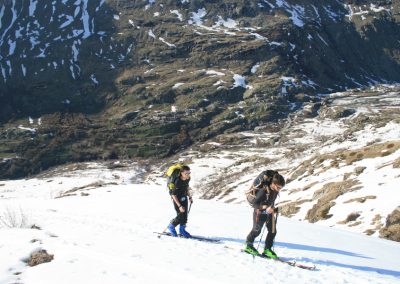 Raid ski Haute Maurienne - C'est parti!