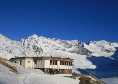 Raid ski Haute Maurienne - Première nuit aux Evettes