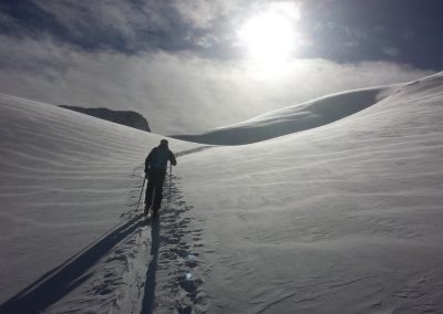 Initiation ski de randonnée - tête du Crachet - Tout simplement bow