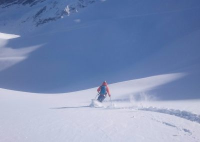 Initiation ski de randonnée - tête du Crachet - La rude vie du guide