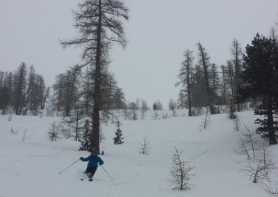 Ski de randonnée - Maloqueste - Karl au travail