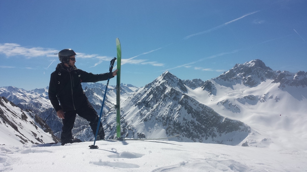Col sans nom Pic du Cros - Des skis inspirants!