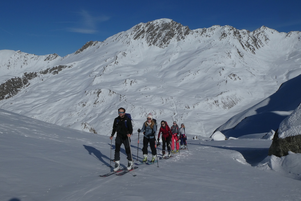 Initiation ski randonnée - Pic Cornivier - La caravane passe