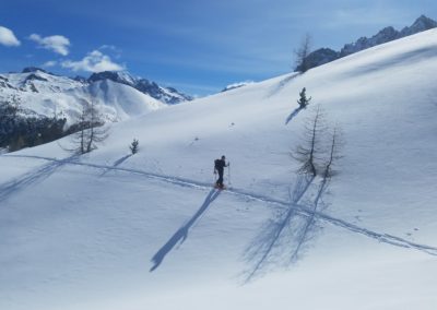 Ski rando Ceillac - Pas du Curé - Pas mal le secteur