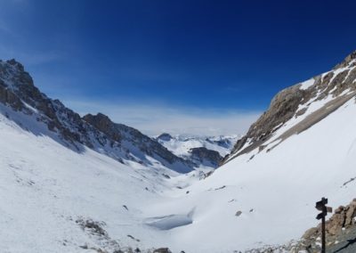 Ski rando Ceillac - Pas du Curé - Vallon des Pelouses