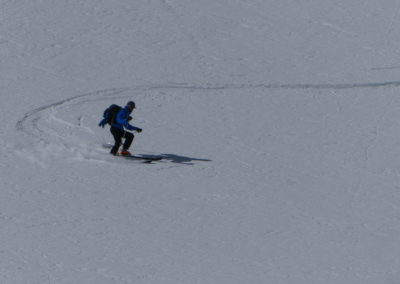 Raid ski randonnée Cerces - Ca commence à s'arrondir!