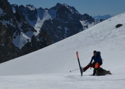 Raid ski randonnée Cerces - Repos