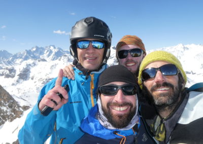 Raid ski randonnée Cerces - L'équipe