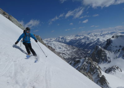 Raid ski randonnée Cerces - Raide, raide, raide!!