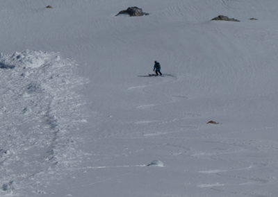 Raid ski randonnée Cerces - Divine moquette