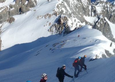 We initiation alpinisme - Descente du Pic d'Arsine