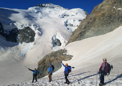 Initiation découverte alpinisme - Descente
