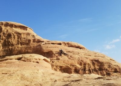 Wadi Rum - Voie Bédouine - Désescalade expo made in wadirum