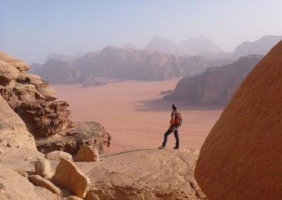 Wadi Rum - Voie Bédouine - Dans la voie d'Ali au Khazali