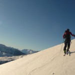 Ski - Chenaillet - Dans le blue