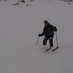Ski de randonnée - Côte Belle - Et c'est parti, faut déjauger!