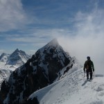 Eiger - L'arête neigeuse