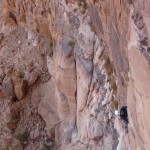 Wadi Rum - Aquarius - départ en fissure